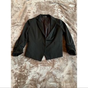Express Tailored Cropped Blazer